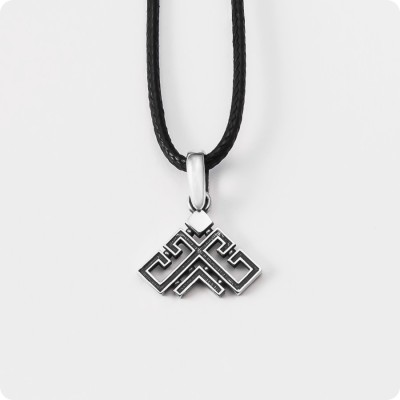 Оберег Рожаница из серебра (малый)