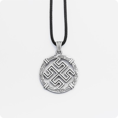 Оберег Боговник из серебра Оберег Боговник из серебра